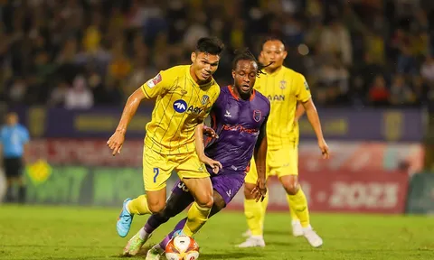 Vòng 5 V.League 2023: Sông Lam Nghệ An hoà trận thứ năm liên tiếp
