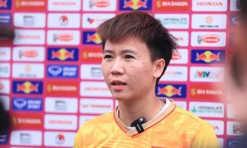 Tuyết Dung đánh giá cao sự hòa nhập của các cầu thủ trẻ trong màu áo đội tuyển nữ Việt Nam