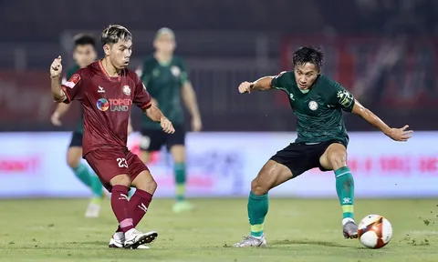 Vòng 6 V.League 2023: Câu lạc bộ TP.HCM cầm hòa Topenland Bình Định trên sân nhà