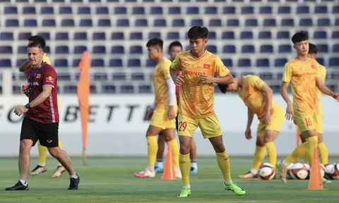 Tiền đạo Bùi Vĩ Hào đặt mục tiêu ghi bàn thắng trong mọi trận đấu của U22 Việt Nam