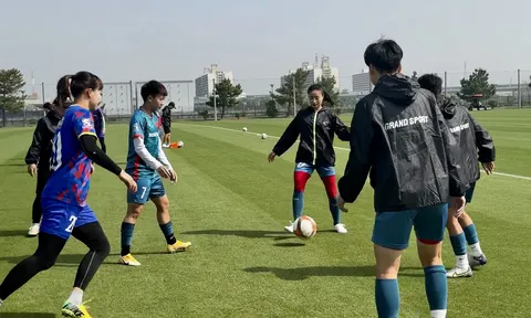 Đội tuyển nữ Việt Nam tiếp tục duy trì giáo án chuẩn bị cho SEA Games 32