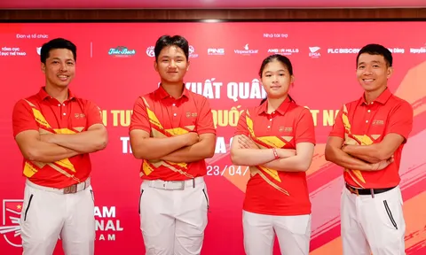 Đội tuyển golf Việt Nam xuất quân tham dự SEA Games 32