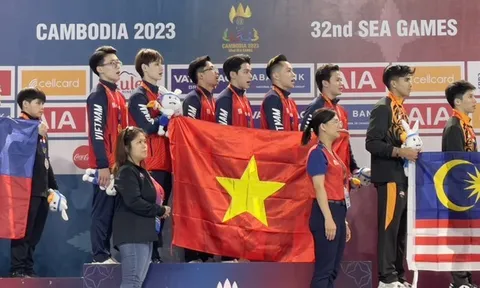 Thể dục dụng cụ SEA Games 32: Việt Nam bảo vệ thành công huy chương vàng đồng đội