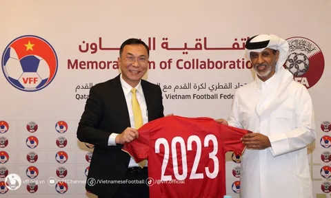 Việt Nam và Qatar hợp tác phát triển bóng đá