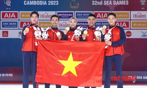 Khởi tranh môn Aerobic: Việt Nam lập “hat-trick” vàng trong ngày đầu ra quân