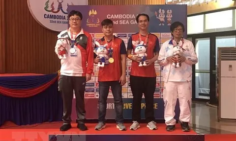 Việt Nam giành 1 huy chương vàng ở môn cờ Tướng trong ngày 13/5