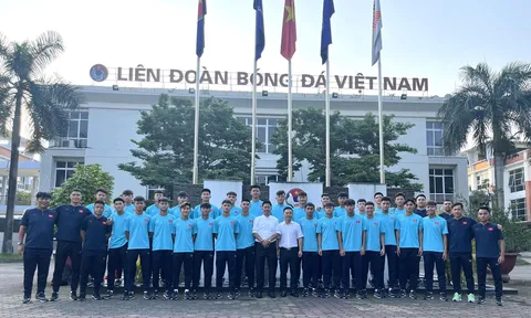 Đội tuyển U17 Việt Nam tới Qatar tiếp tục chuẩn bị cho Vòng chung kết giải Bóng đá U17 châu Á 2023