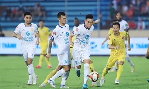Vòng 8 V.League 2023: Thép xanh Nam Định chia điểm với Hải Phòng trên sân Thiên Trường