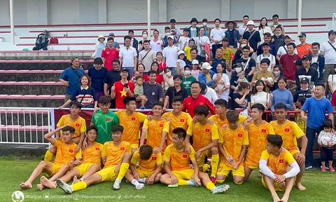 Giao hữu tại Hamamatsu: Đội tuyển U17 Việt Nam thắng U18 Honda FC