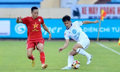 Vòng 10 V.League 2023: Thép xanh Nam Định bị chia điểm trên sân Thiên Trường