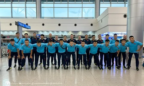Đội tuyển futsal Việt Nam lên đường tập huấn và thi đấu giao hữu tại Nam Mỹ
