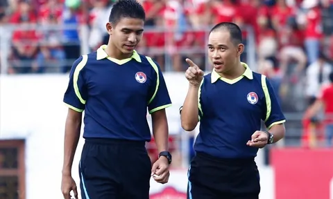Trọng tài ngoại điều hành 2 trận đấu tại vòng 11 V.League 2023