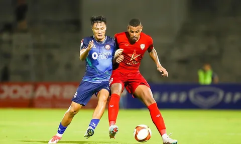 Vòng 11 V.League 2023: Hồng Lĩnh Hà Tĩnh đánh bại Topenland Bình Định