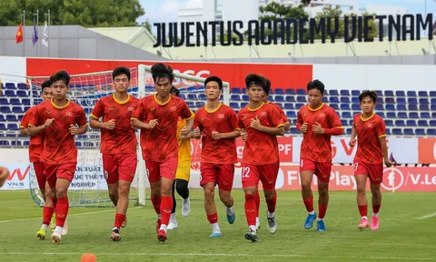 Đội tuyển U17 Việt Nam nỗ lực hoàn thiện khâu chuẩn bị cuối cùng cho Vòng chung kết giải Bóng đá U17 châu Á 2023