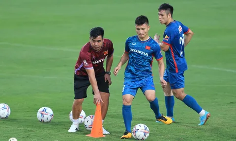 Quang Hải bắt nhịp nhanh trong ngày trở lại khoác áo đội tuyển Việt Nam