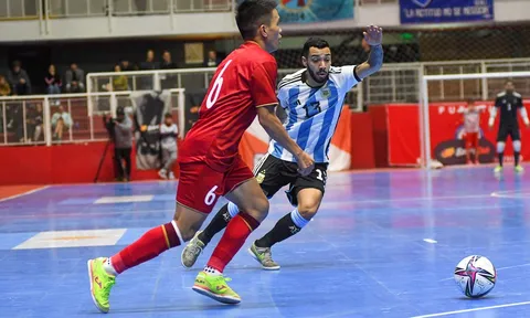 Giao hữu tại Argentina: Tuyển futsal Việt Nam thua đương kim Á quân thế giới