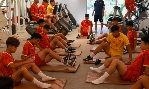 Đội tuyển U17 Việt Nam ổn định nơi ăn nghỉ, tích cực hồi phục sau khi đặt chân tới Thái Lan