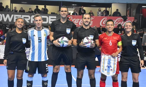 Đội tuyển futsal Việt Nam không tạo được bất ngờ trước chủ nhà Argentina
