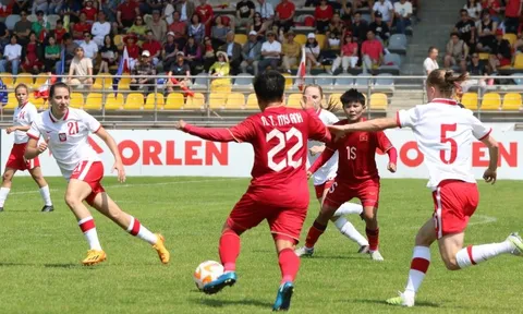 Giao hữu quốc tế: Tuyển nữ Việt Nam thua U23 nữ Ba Lan