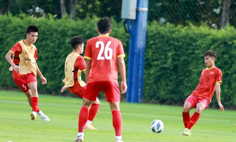 Đội tuyển U17 Việt Nam chuẩn bị kỹ lưỡng cho trận đấu quan trọng với U17 Nhật Bản