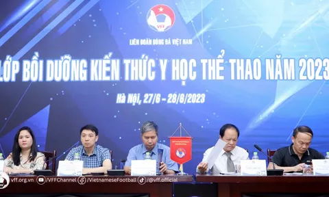 VFF tổ chức lớp bồi dưỡng kiến thức y học thể thao 2023