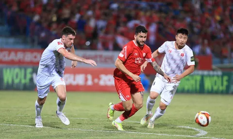 V.League 2023: Thắng Hải Phòng, Viettel FC tạm xếp thứ nhì