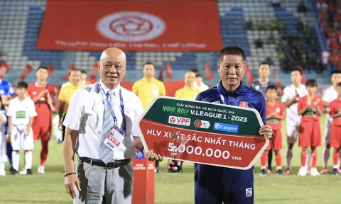 V.League 2023: VPF trao các giải thưởng bình chọn tháng 6