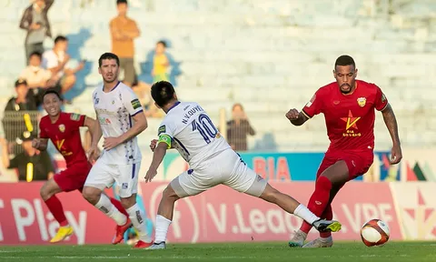 Vòng 2 giai đoạn 2 V.League 2023: Hà Nội FC đánh rơi chiến thắng