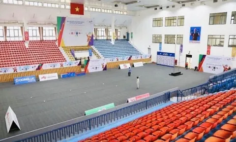 Nhà thi đấu Hà Đông sẵn sàng tổ chức thi đấu môn Billiards & Snooker tại SEA Games 31
