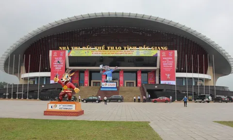 Nhà Thi đấu Thể thao tỉnh Bắc Giang sẵn sàng phục vụ SEA Games 31