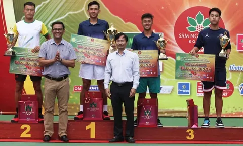 Nguyễn Văn Phương, Đào Minh Trang vô địch giải Quần vợt VTF Masters 500