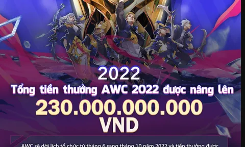 Giải Liên Quân Mobile thế giới AIC 2022 tổ chức tại Việt Nam?