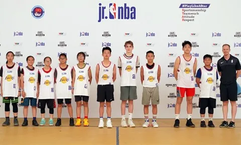 Jr.NBA tổ chức giải Bóng rổ 3v3 tại Việt Nam 2022