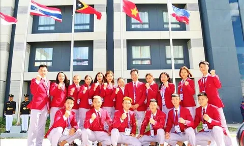 Lễ Thượng cờ SEA Games 31 diễn ra vào sáng 11/5