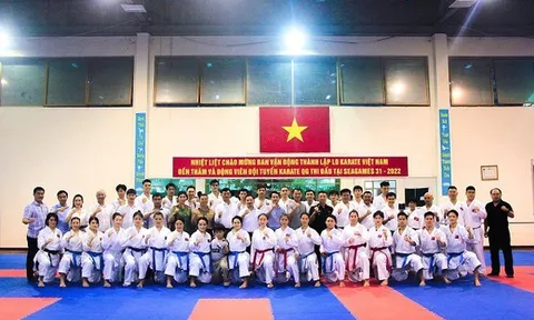 Đội tuyển karate Việt Nam nhận tin vui trước thềm SEA Games 31