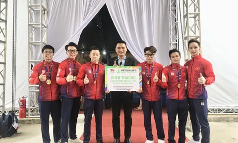 Herbalife Việt Nam thưởng nóng cho 30 huy chương vàng đầu tiên của Đoàn Thể Thao Việt Nam tại SEA Games 31