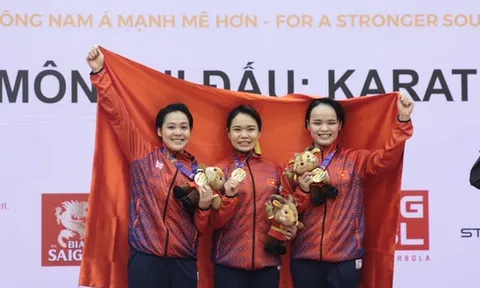 Karate Việt Nam xuất sắc giành 4 huy chương vàng