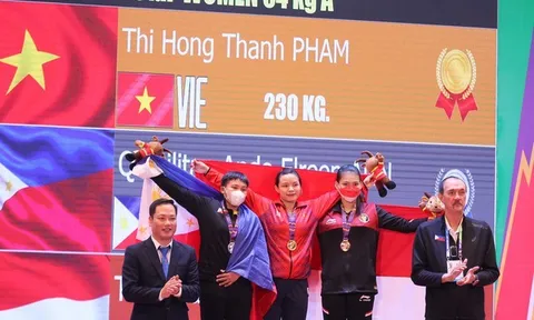 Nhật ký SEA Games 31: Đô cử Phạm Thị Hồng Thanh thiết lập 3 kỷ lục SEA Games mới