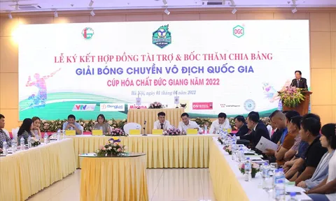 22 đội tranh tài tại giải Bóng chuyền vô địch quốc gia năm 2022