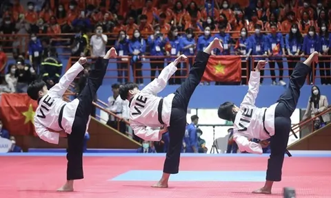 Đội tuyển taekwondo Việt Nam tham dự giải vô địch châu Á 2022