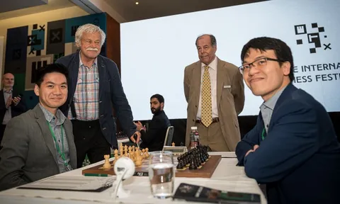 Quang Liêm hoà nhanh kỳ thủ gốc Việt tại Siêu giải Prague Masters 2022