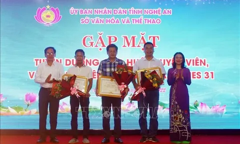 Nghệ An vinh danh vận động viên, huấn luyện viên đạt thành tích cao tại SEA Games 31