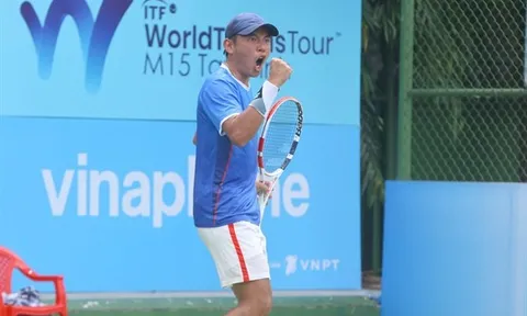 Lý Hoàng Nam vào tứ kết giải Quần vợt nhà nghề ITF Men’s World Tennis Tour M15 Tây Ninh tuần 3