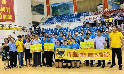 Nữ VTV Bình Điền Long An và nam Tràng An Ninh Bình vô địch Cúp Hoa Lư - Bình Điền 2022