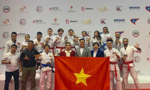 Đội tuyển ju-jitsu Việt Nam dự giải Cúp Bãi biến thế giới tại Thái Lan