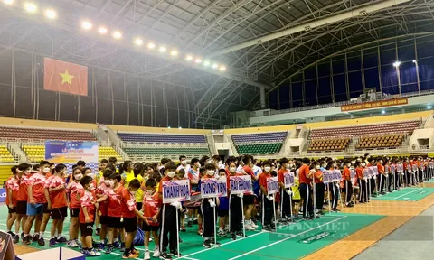 Giải Cầu lông các nhóm tuổi thiếu niên quốc gia 2022: Hơn 500 vận động viên tham gia tranh tài