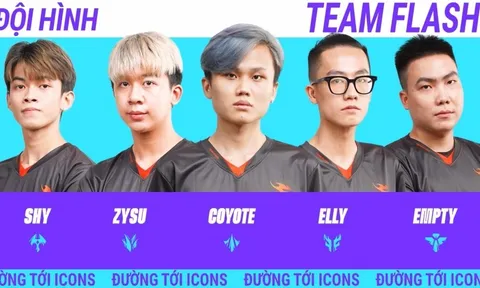 Team Flash vào Tứ kết ICONS 2022