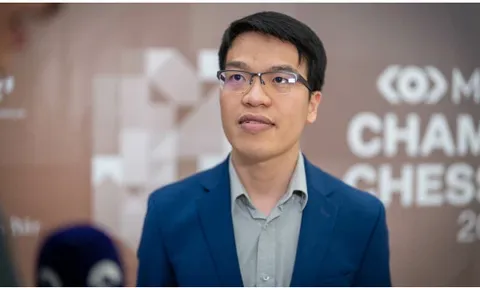 Lê Quang Liêm trở lại hạng 23 thế giới của cờ tiêu chuẩn