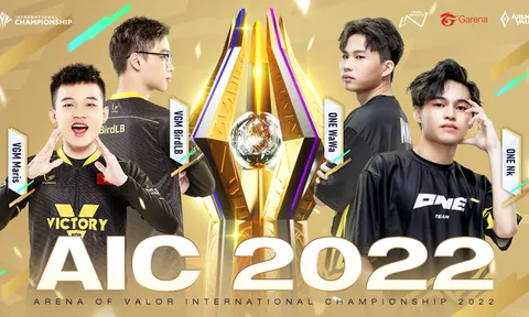 Đánh bại ONE Team, VGM vô địch AIC Liên Quân 2022
