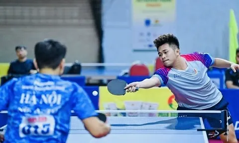 Giải Bóng bàn vô địch quốc gia 2022: Nam Hà Nội 1 và nữ TP.HCM 1 vô địch nội dung đồng đội